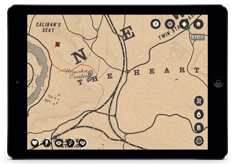 rdr2 mended map