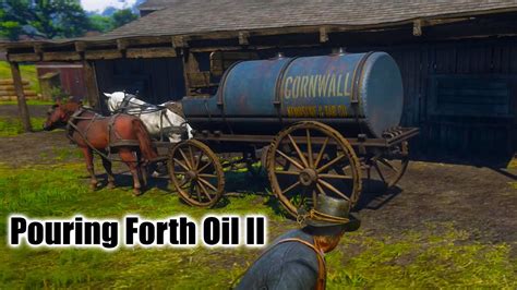 rdr2 steal oil wagon