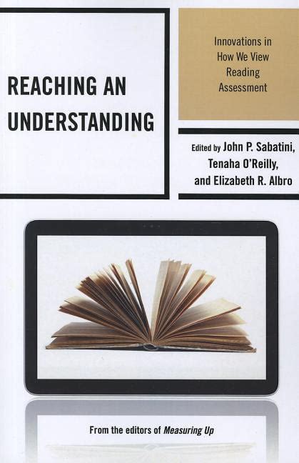 reaching an understanding innovations in how we Epub