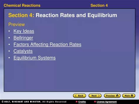 reaction rates and equilibrium answers section 4 Kindle Editon