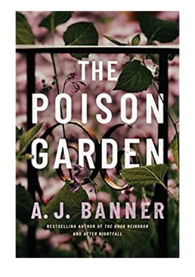 read book poison garden pdf by alex Doc