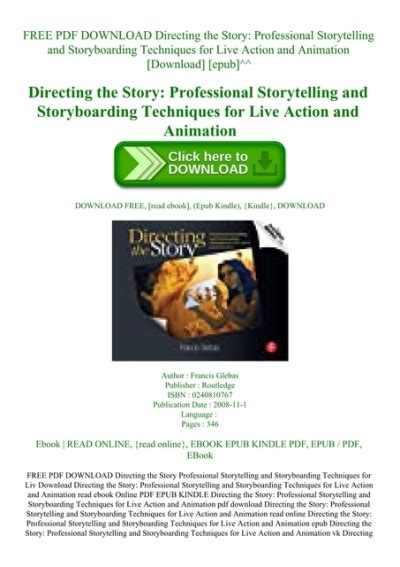 read download directing story Epub