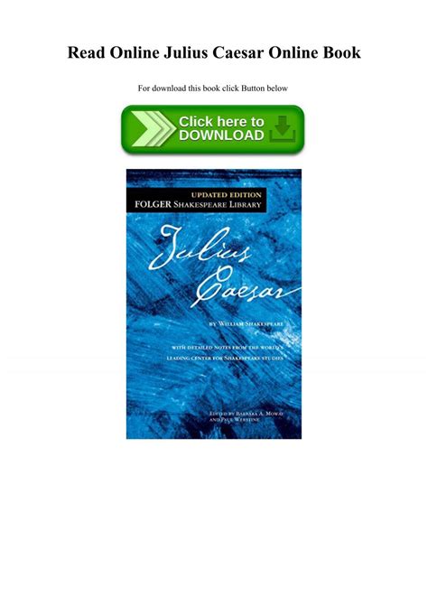 read julius caesar online Doc
