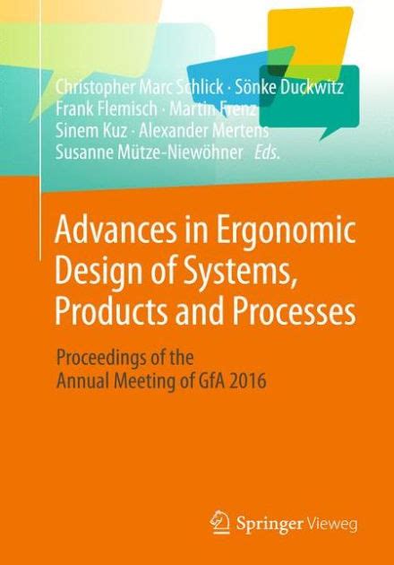 read online advances ergonomic systems products processes Epub