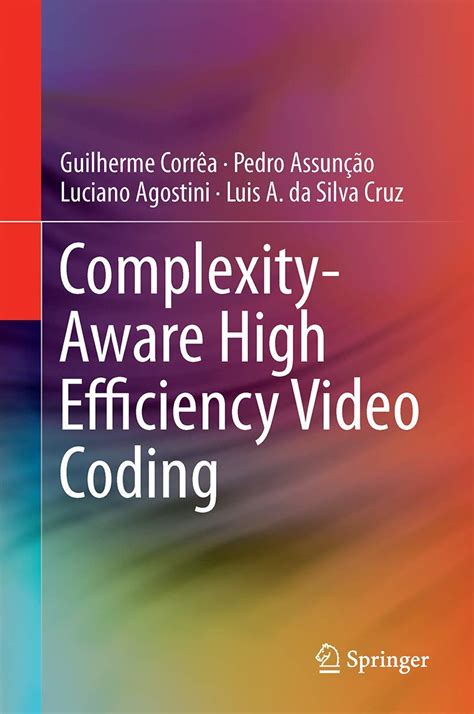 read online complexity aware high efficiency video coding Epub