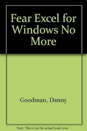 read online fear excel no more windows Epub