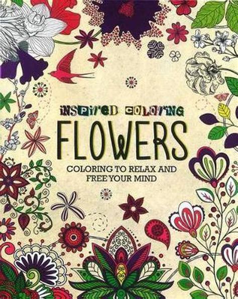read online flowers inspired coloring parragon books Epub