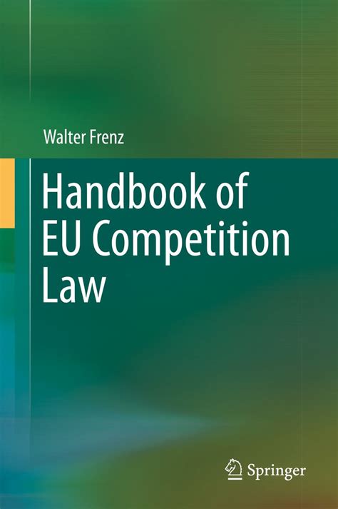 read online handbook competition law walter frenz Epub
