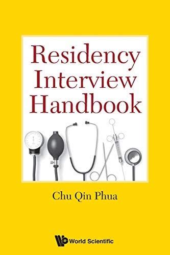 read online residency interview handbook chu phua Epub