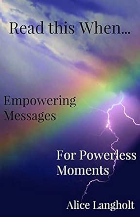 read this when empowering messages for powerless moments Epub