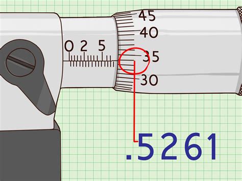 reading a micrometer