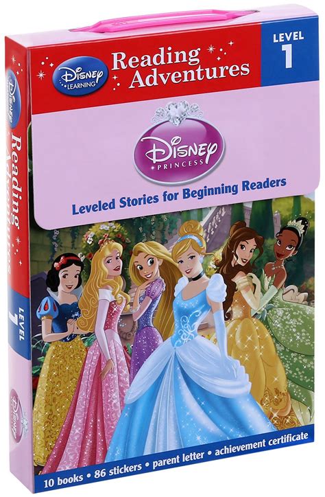 reading adventures disney princess level 1 boxed set Kindle Editon