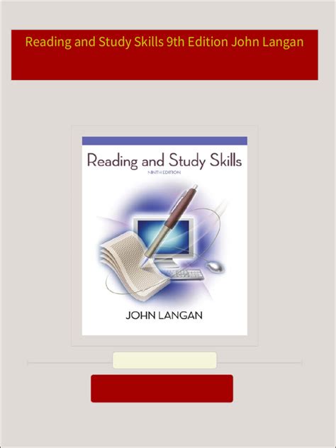 reading and study skills 9th edition PDF