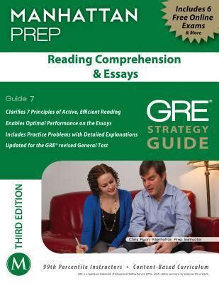 reading comprehension and essays gre strategy guide 3rd edition manhattan prep strategy guides Reader