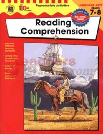 reading comprehension grades 7 8 the 100 seriestm Doc