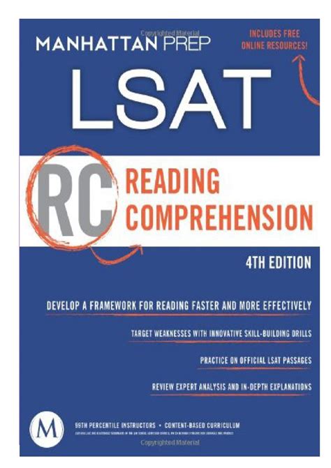 reading comprehension lsat strategy guide 4th edition Epub