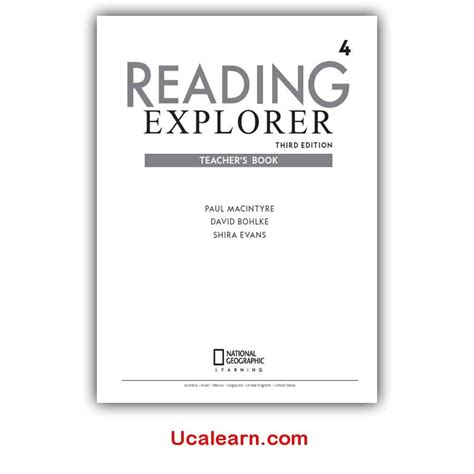 reading explorer 4 answer key download Doc