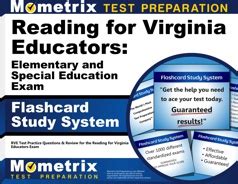 reading for virginia educators elementary and special education exam flashcard study system rve test practice Reader