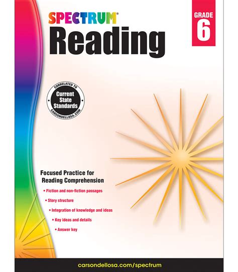 reading grade 6 spectrum PDF