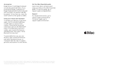 reading imac quick start guide support apple on read pdf zoe Reader