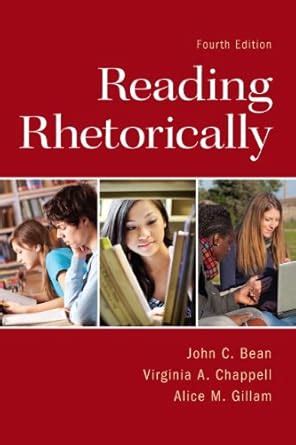 reading rhetorically 3rd edition Reader
