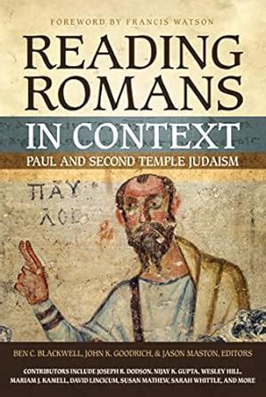 reading romans in context paul and second temple judaism PDF