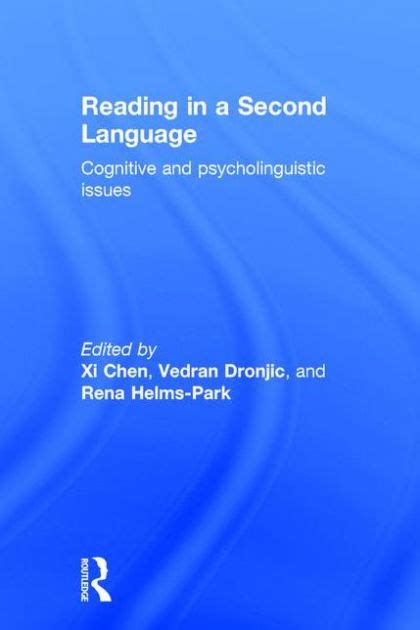 reading second language cognitive psycholinguistic Kindle Editon