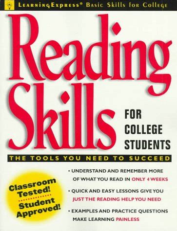 reading skills for college students learningexpress basic skills for college students Kindle Editon