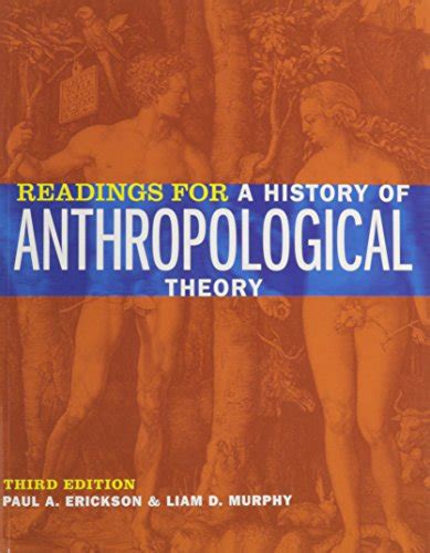 readings for a history of anthropological theory fourth edition Epub