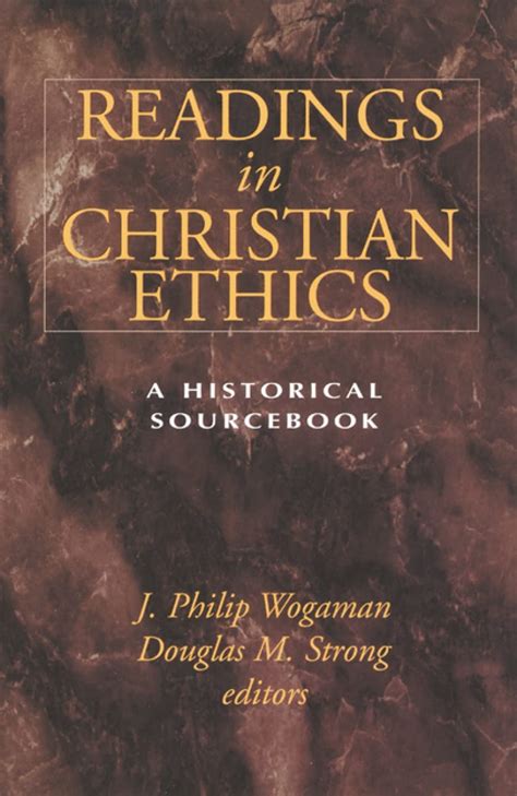 readings in christian ethics a historical sourcebook Epub