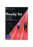ready for cae course with answers PDF