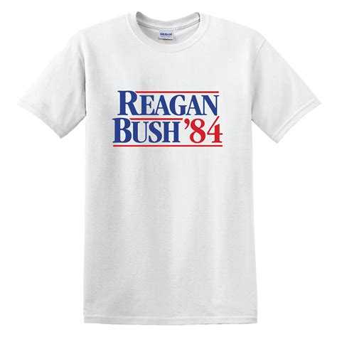 reagan and bush 84 shirt