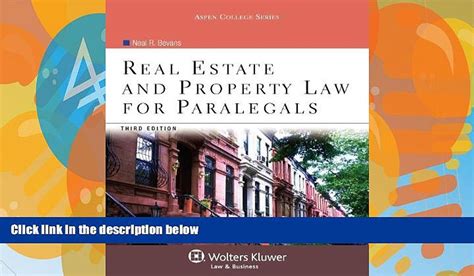 real estate and property law for paralegals third edition aspen college Kindle Editon