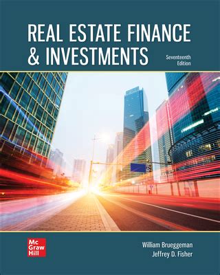 real estate finance and investments 13 edition PDF