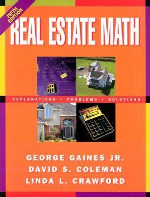 real estate math explanations problems and solutions Kindle Editon