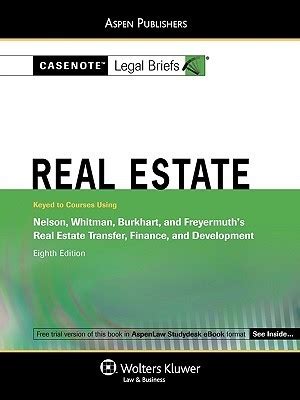 real estate nelson whitman burkhart and freyermuth 8e PDF