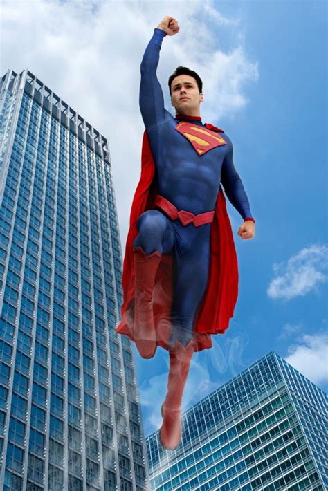 real life superman costume