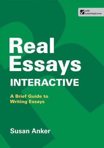 real-essays-interactive-susan-anker Ebook Epub
