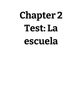realidades 2 chapter 2a test Reader