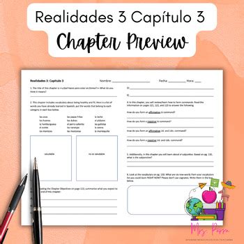 realidades 3 chapter 3 test Kindle Editon