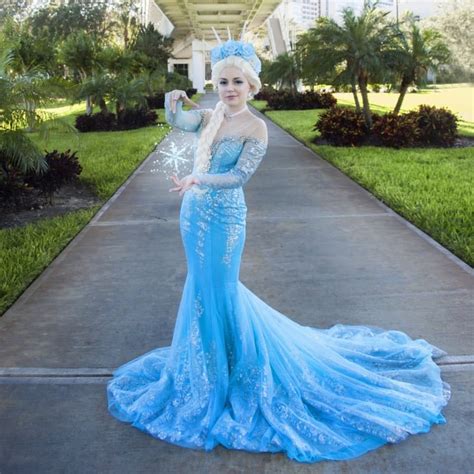 realistic Elsa costume