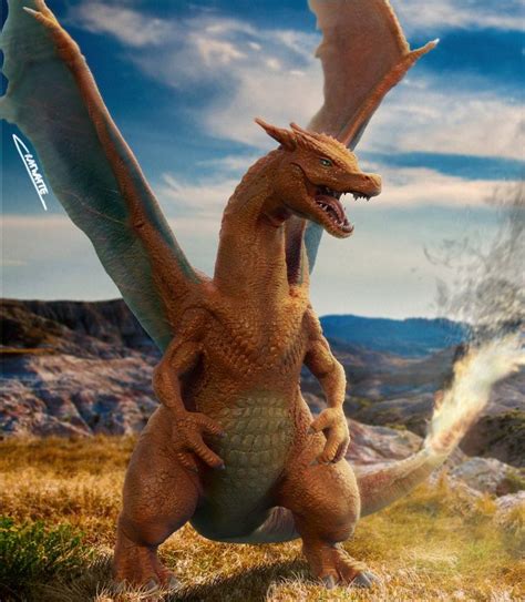 realistic charizard