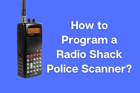 realistic police scanner manual Reader