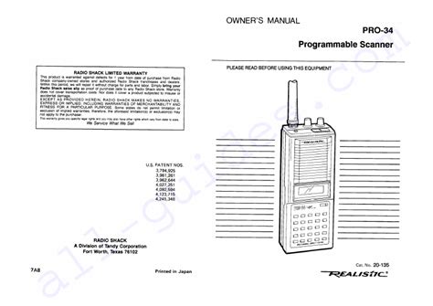 realistic pro 34 manual pdf Doc