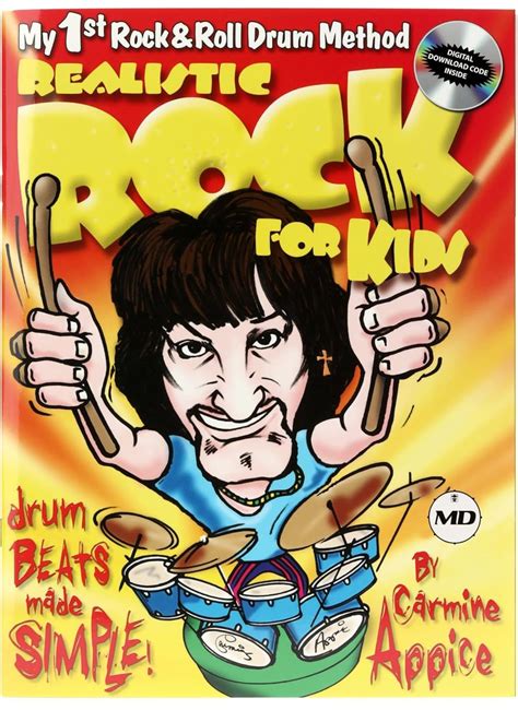 realistic rock for kids my 1st rock and roll drum method drum beats made simple book and 2 cds Doc