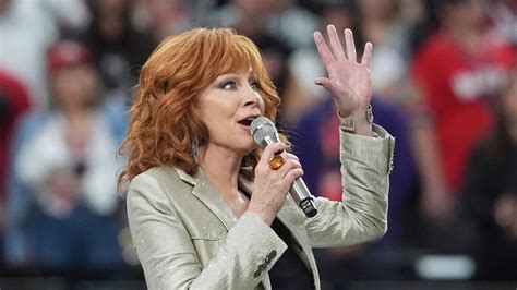 reba mcentire national anthem bet