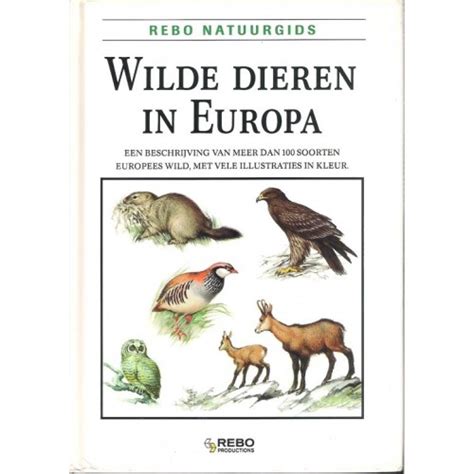 rebo natuurgids wilde dieren in europa prachtig gelustreerd door zberger Doc