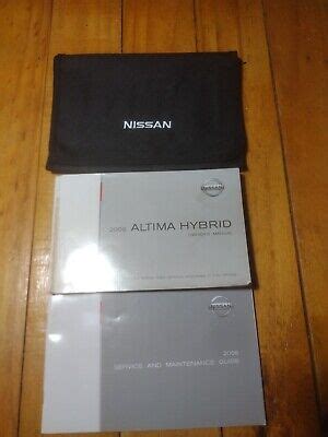 recalls 2008 nissan altima hybrid user guide PDF