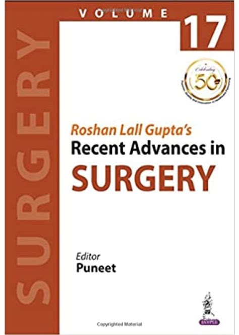 recent advances in surgery number 23 Reader