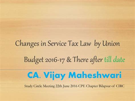 recent amendments in service tax 2012 Doc